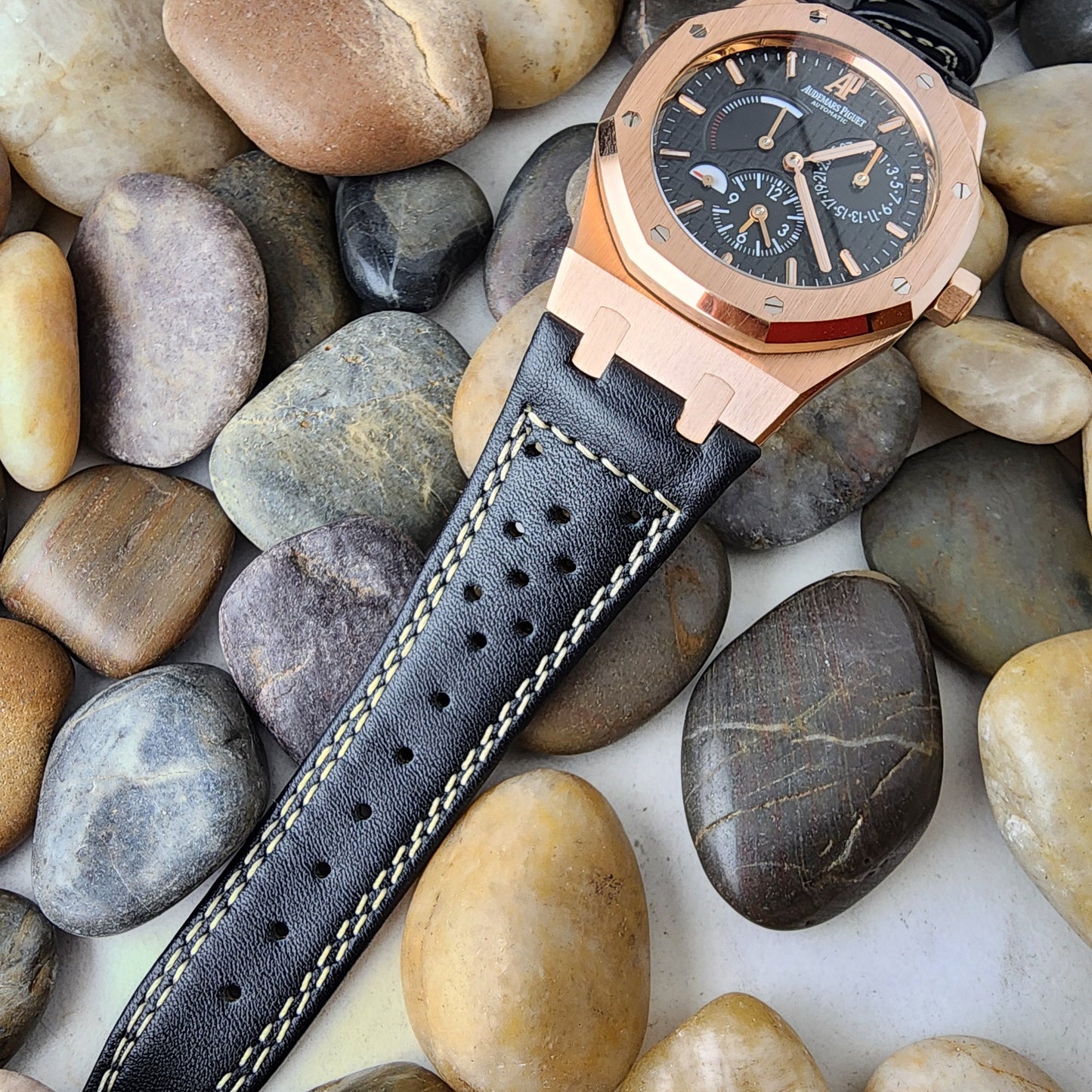 Prototipo Doppio Buco Strap For Audemars Piguet Royal Oak 39mm 41mm Similar to Barrichello 2 Strap