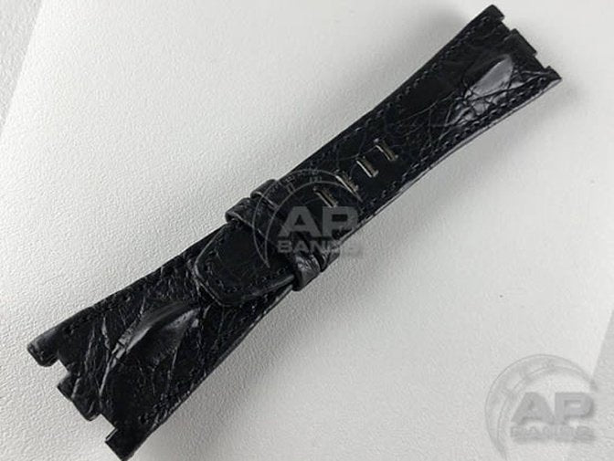 AP Bands Hornback Crocodile Black for Audemars Piguet Royal Oak Offshore 26470