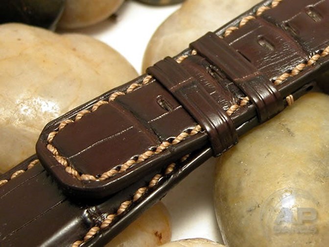 Capolavoro Dark Brown Alligator Strap For Audemars Piguet Royal Oak Offshore T3