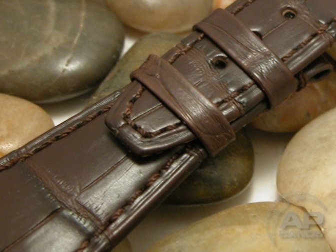 Capolavoro Dark Brown Alligator Strap For Audemars Piguet Royal Oak Offshore