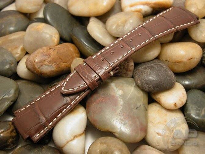 Capolavoro Chocolate Brown Alligator Strap For Audemars Piguet Royal Oak Offshore End Of Days and