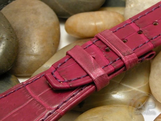 Capolavoro Pomegranate Alligator Strap For Audemars Piguet Royal Oak