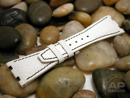 Decantare White Calf Strap For Audemars Piguet Royal Oak Offshore