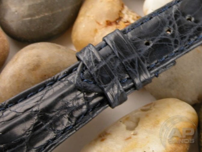 Particolare Capolavoro Deep Ocean Blue Hornback Crocodile EOD Style Audemars Piguet Royal Oak Offsho