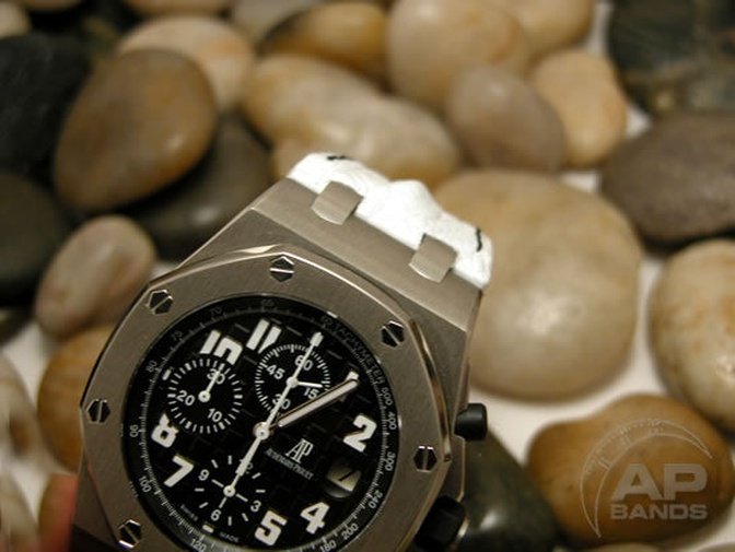 Particolare Capolavoro White Hornback Crocodile Audemars Piguet Royal Oak Offshore