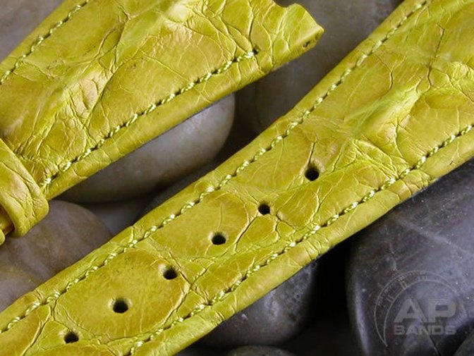 Particolare Capolavoro Yellow Hornback Crocodile Audemars Piguet Royal Oak Offshore
