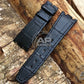 AP Bands Black Alligator Strap For Audemars Piguet Royal Oak 36mm 14790 25730 25594
