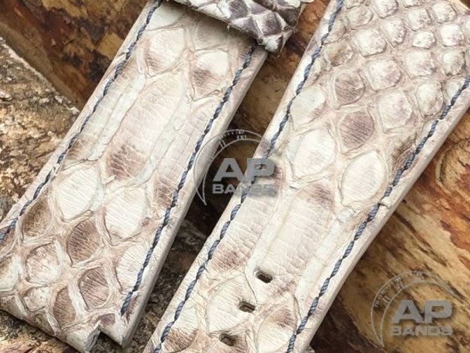 AP Bands White Python For Audemars Piguet Royal Oak Offshore T3 SHAQ Legacy