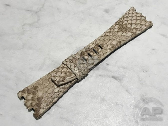 Pitone White Python Strap For Audemars Piguet Royal Oak Offshore 26470