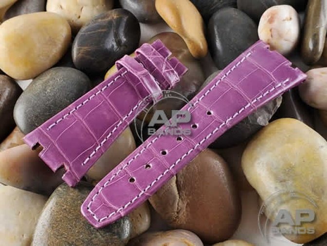 Capolavoro Glazed Lavender Strap For Audemars Piguet Royal Oak 15400 15300 26300