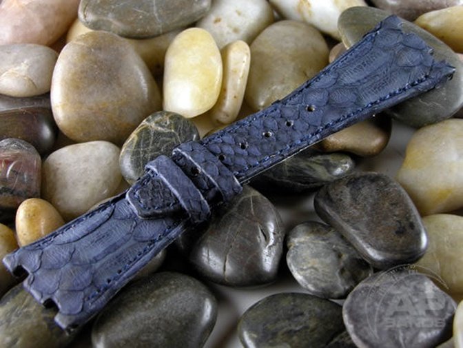 Pitone Blue Python Strap For Audemars Piguet Royal Oak Offshore