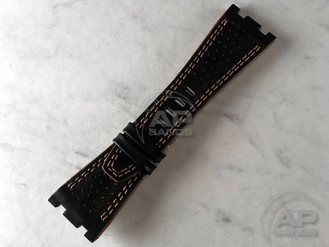 Prototipo Doppio Buco Rose Gold Race Strap For Audemars Piguet Royal Oak Offshore 26470