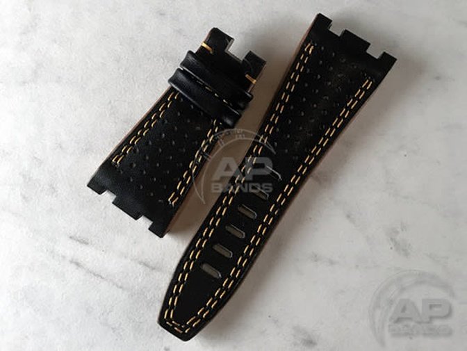 Prototipo Doppio Buco Rose Gold Race Strap For Audemars Piguet Royal Oak Offshore 26470