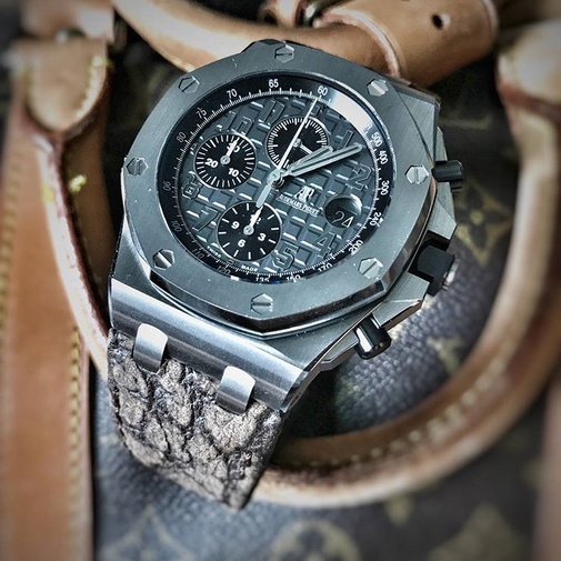 AP Bands Safari Giraffe Strap For Audemars Piguet Royal Oak Offshore 42mm 26470