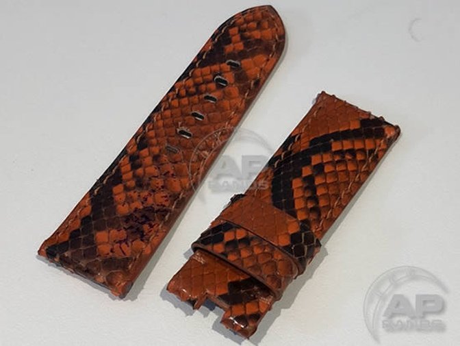 Short Length Leather Watch Strap