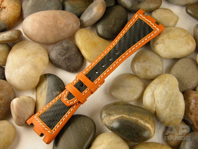 Prototipo Extreme Orange Carbon Strap For Audemars Piguet Royal Oak Offshore