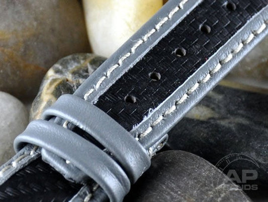 Prototipo Extreme Grey Carbon Strap For Audemars Piguet Royal Oak Offshore