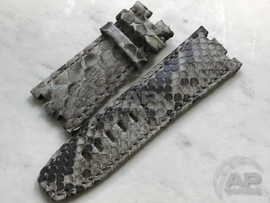 Pitone Grey Python Strap For Audemars Piguet Royal Oak Offshore Diver OEM