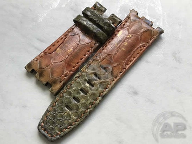 Pitone Tropical Python Strap For Audemars Piguet Royal Oak Offshore 44mm Chronograph 26400