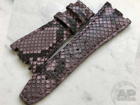 Pitone Grape Python Strap For Audemars Piguet Royal Oak Offshore