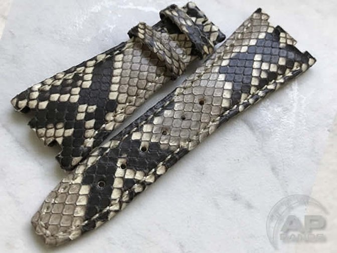 Pitone White Python Strap For Audemars Piguet Royal Oak Offshore