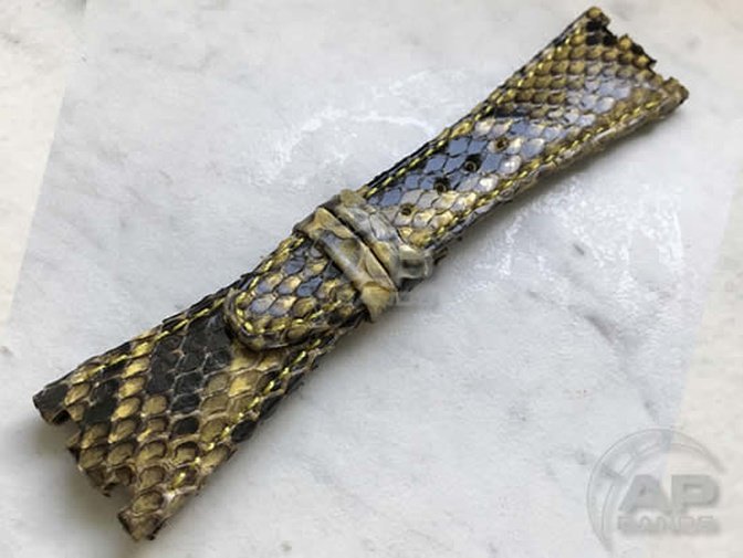 Pitone Yellow Python Strap For Audemars Piguet Royal Oak Offshore