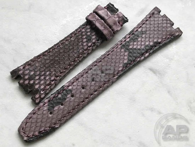 Pitone Grape Python Strap For Audemars Piguet Royal Oak 15300 15400