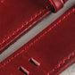Wider 24mm Taper Scuta20 Rouge Waterproof Leather For Audemars Piguet Diver OEM Buckle