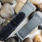AP Bands Grey Velcro Style Nylon Strap For Audemars Piguet Royal Oak 39mm and 41mm 15300 15510 15400 15202 26135 26420 26120