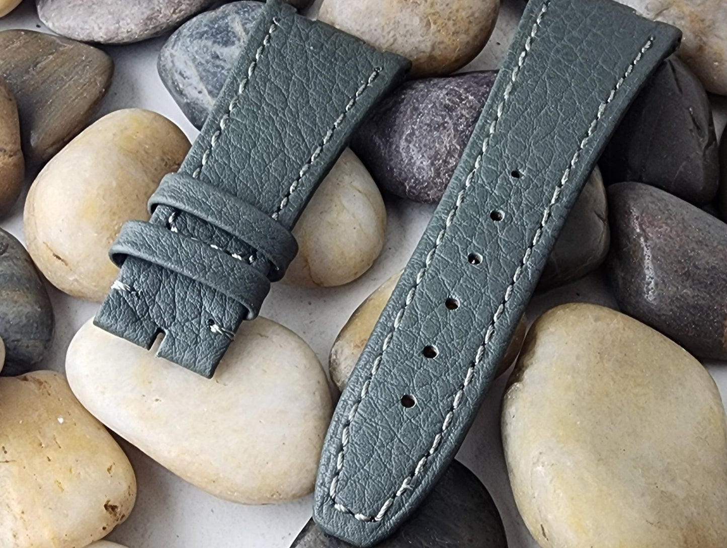 Decantare Dark Grey Calf Strap For Audemars Piguet Royal Oak 39mm and 41mm 15300 15400 15510