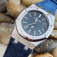AP Bands Blue Denim Strap For Audemars Piguet Royal Oak 15300 15400 39mm 41mm
