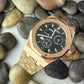 Pitone Gold Python Leather Strap For Audemars Piguet Royal Oak 15300 15400