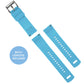 Omega Moonswatch Elite Silicone Flatwater Blue Watch Band