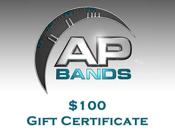 AP Bands $100 Gift Certificate