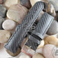 AP Bands 100% Genuine Black Carbon Fiber Strap For Watches with 22mm Lugs