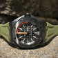 Scuta 100% Rubber Strap Military Olive Green For Audemars Piguet Royal Oak Offshore