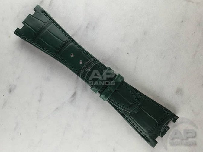 Capolavoro Emerald Green Alligator Strap For Audemars Piguet Royal Oak Offshore