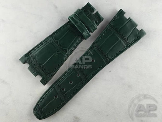 Capolavoro Emerald Green Alligator Strap For Audemars Piguet Royal Oak Offshore