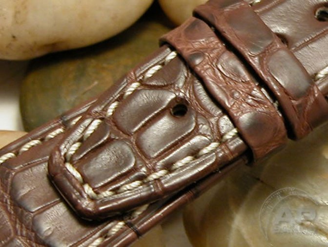 Capolavoro Chocolate Brown Alligator Strap For Audemars Piguet Royal Oak