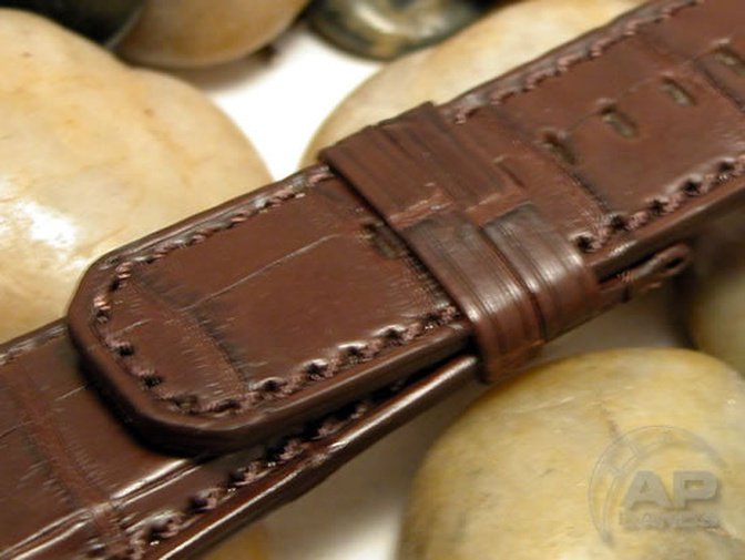 Capolavoro Chocolate Brown Alligator Strap For Audemars Piguet Royal Oak Offshore T3