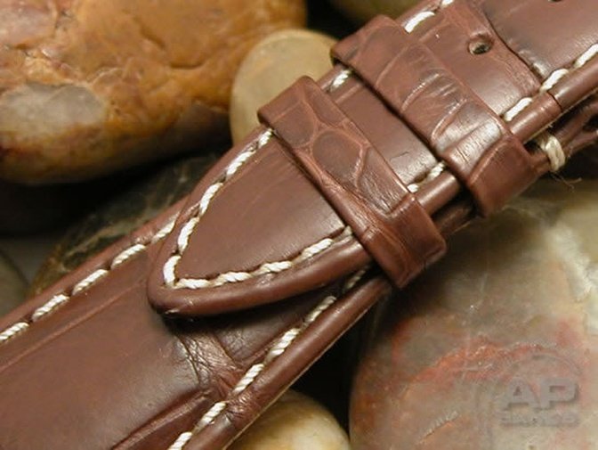 Capolavoro Chocolate Brown Alligator Strap For Audemars Piguet Royal Oak Offshore End Of Days and