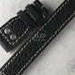 Decantare Black Strap For IWC Big Pilot Deployant Buckle