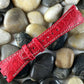 Illustre Fire Engine Red Crocodile Strap For Audemars Piguet Royal Oak Offshore