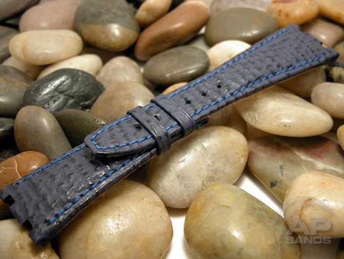 Lungomare Blue Shark Strap For Audemars Piguet Royal Oak Offshore – AP ...