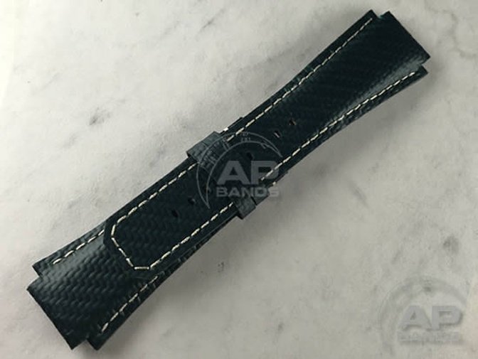 AP Bands 100% Genuine Green Carbon Fiber Strap For Audemars Piguet Royal Oak Offshore T3 SHAQ Legacy