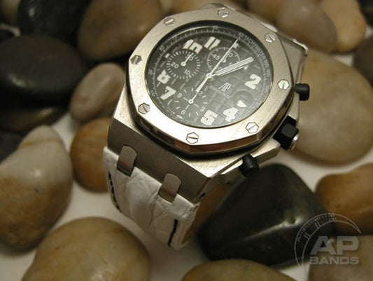 Particolare Capolavoro White Hornback Crocodile Audemars Piguet Royal Oak Offshore