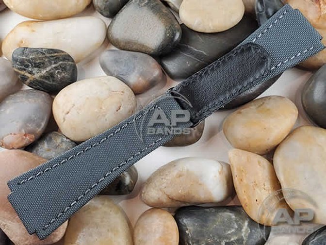 AP Bands Grey Velcro Style Nylon Strap For Audemars Piguet Royal Oak Offshore End Of Days 25770