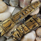 Capolavoro Gold Patina Alligator Strap For Audemars Piguet Royal Oak Offshore 42mm 26470