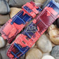 Capolavoro Camo Red Blue Alligator Strap For Audemars Piguet Royal Oak Offshore 44mm 26400