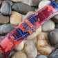 Capolavoro Camo Red Blue Alligator Strap For Audemars Piguet Royal Oak Offshore 44mm 26400